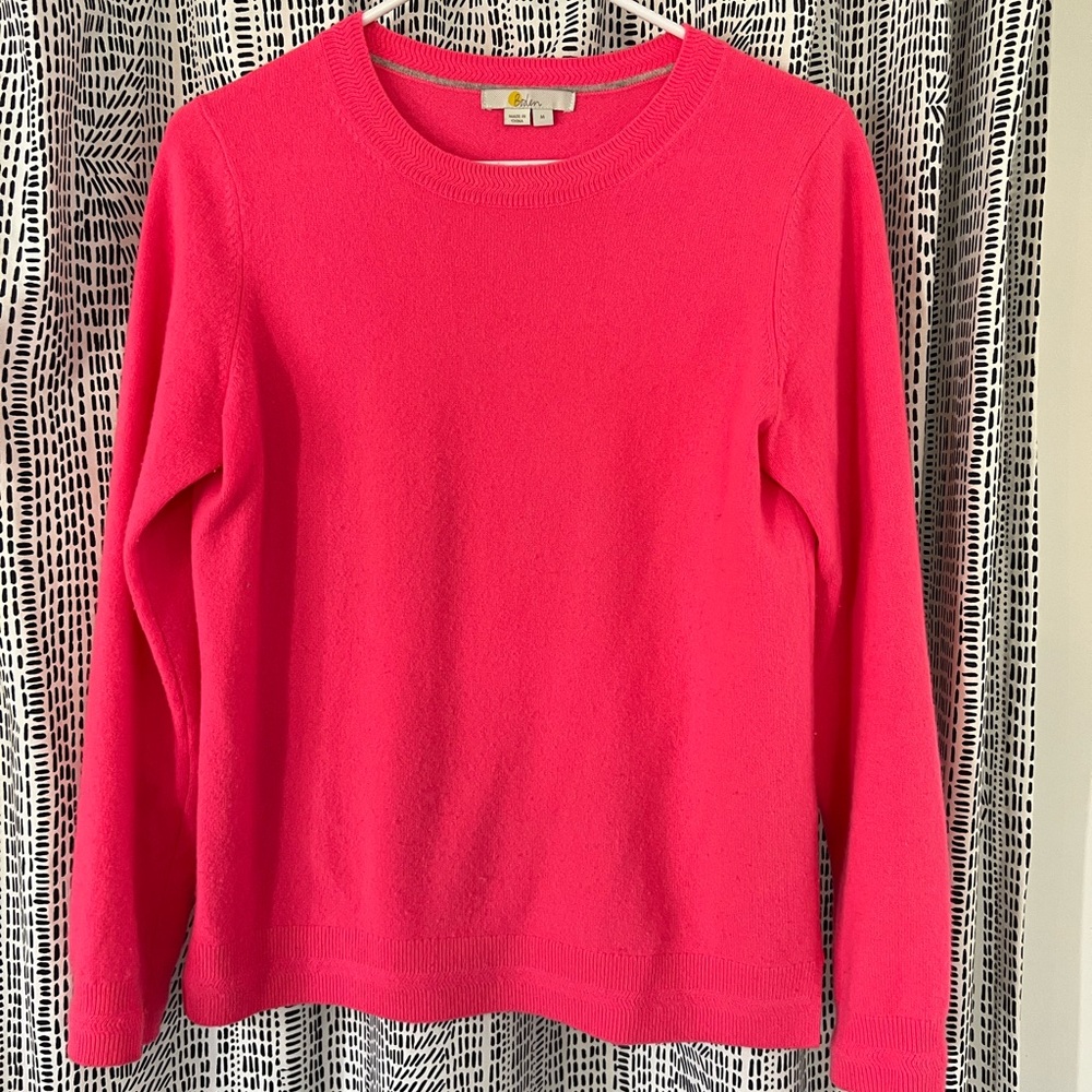 Boden Cashmere Crew Neck Sweater